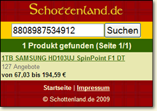 Mobiler Preisvergleich