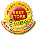 Schottenland.de BestStore 2009, Online-Apotheken, Beste Online-Apotheke Gold, Gesamtsieger