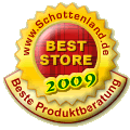 Schottenland.de BestStore 2009, Beste Produktberatung Gold