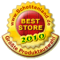 Schottenland.de BestStore 2010, Grte Produktauswahl Gold