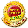 Schottenland.de BestStore 2010, Schnellste Lieferung Gold