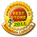 Schottenland.de BestStore 2011, Online-Apotheken, Schnellste Lieferung Gold